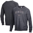 thumbnail image 1 of Men's Heathered Black Northwestern Ohio Racers The Champ Tri-Blend Pullover Sweatshirt, 1 of 3