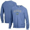 thumbnail image 1 of Men's Heathered Blue UC Riverside Highlanders The Champ Tri-Blend Pullover Sweatshirt, 1 of 3