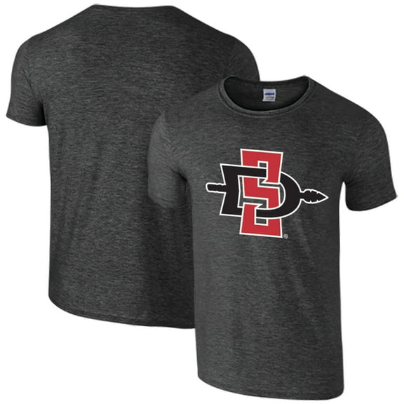 Men's Heathered Charcoal San Diego State Aztecs T-Shirt