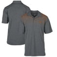 thumbnail image 1 of Men's Heathered Charcoal Texas Longhorns Enigma Polo, 1 of 3