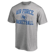 Men's Heathered Gray Air Force Falcons In Bounds T-Shirt