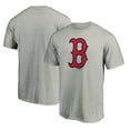 thumbnail image 1 of Men's Fanatics Heather Gray Boston Red Sox Official Logo T-Shirt, 1 of 3
