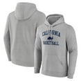 thumbnail image 1 of Men's Heathered Gray Cal Bears In Bounds Pullover Hoodie, 1 of 3