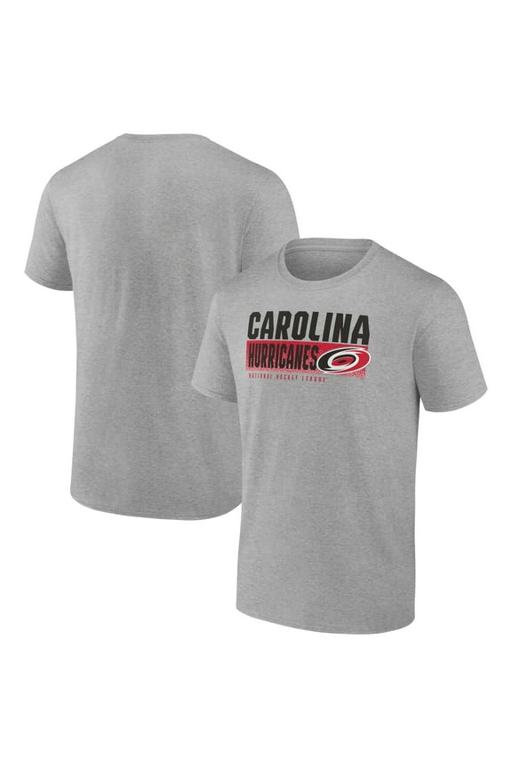 Men's Heathered Gray Carolina Hurricanes Jet Speed T-Shirt