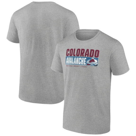 Men's Heathered Gray Colorado Avalanche Jet Speed T-Shirt