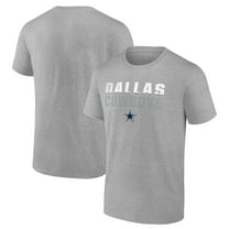 Men's Heathered Gray Dallas Cowboys Team Fade Out T-Shirt