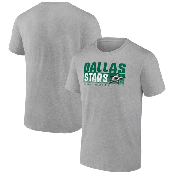 Men's Heathered Gray Dallas Stars Jet Speed T-Shirt
