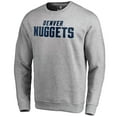 thumbnail image 1 of Men's Heathered Gray Denver Nuggets Wordmark Pullover Sweatshirt, 1 of 3