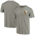 thumbnail image 1 of Men's Heathered Gray Georgia Tech Yellow Jackets Left Chest Distressed Logo Tri-Blend T-Shirt, 1 of 3