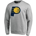 thumbnail image 1 of Men's Heathered Gray Indiana Pacers Primary Logo Sweatshirt, 1 of 3