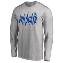 Men's Heathered Gray Kentucky Wildcats Hometown Collection Long Sleeve T-Shirt