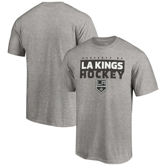 Men's Heathered Gray Los Angeles Kings Gain Ground T-Shirt