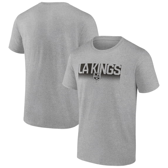 Men's Heathered Gray Los Angeles Kings Solid Formation T-Shirt