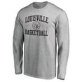 thumbnail image 1 of Men's Heathered Gray Louisville Cardinals In Bounds Long Sleeve T-Shirt, 1 of 3