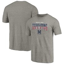 Men's Heathered Gray Maryland Terrapins Freedom Tri-Blend T-Shirt