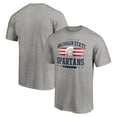 thumbnail image 1 of Men's Heathered Gray Michigan State Spartans Americana T-Shirt, 1 of 3