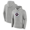 thumbnail image 1 of Men's Heathered Gray New England Revolution Official Logo Pullover Hoodie, 1 of 3