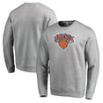 thumbnail image 1 of Men's Heathered Gray New York Knicks Primary Logo Sweatshirt, 1 of 3