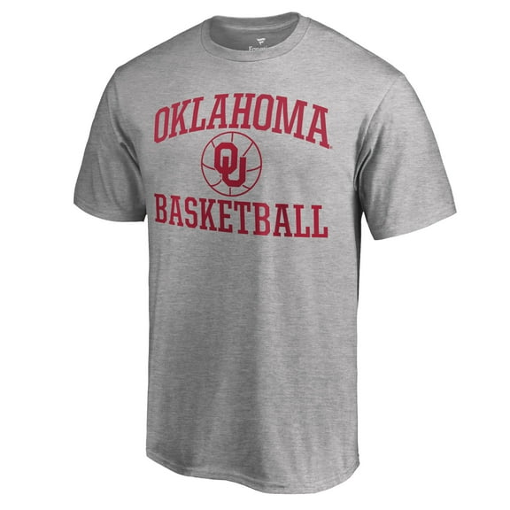 Men's Heathered Gray Oklahoma Sooners In Bounds T-Shirt