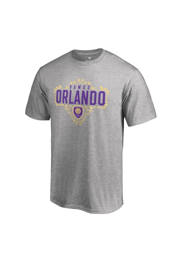 Men's Heathered Gray Orlando City SC Hometown Collection T-Shirt