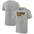 thumbnail image 1 of Men's Heathered Gray Pittsburgh Penguins Jet Speed T-Shirt, 1 of 4