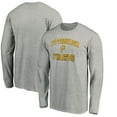 thumbnail image 1 of Men's Heathered Gray Pittsburgh Pirates Team Heart & Soul Long Sleeve T-Shirt, 1 of 3