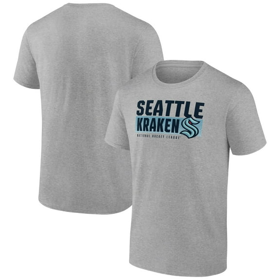 Men's Heathered Gray Seattle Kraken Jet Speed T-Shirt