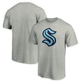 thumbnail image 1 of Men's Heathered Gray Seattle Kraken Primary Logo T-Shirt, 1 of 4