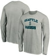 thumbnail image 1 of Men's Heathered Gray Seattle Mariners Team Heart & Soul Long Sleeve T-Shirt, 1 of 3