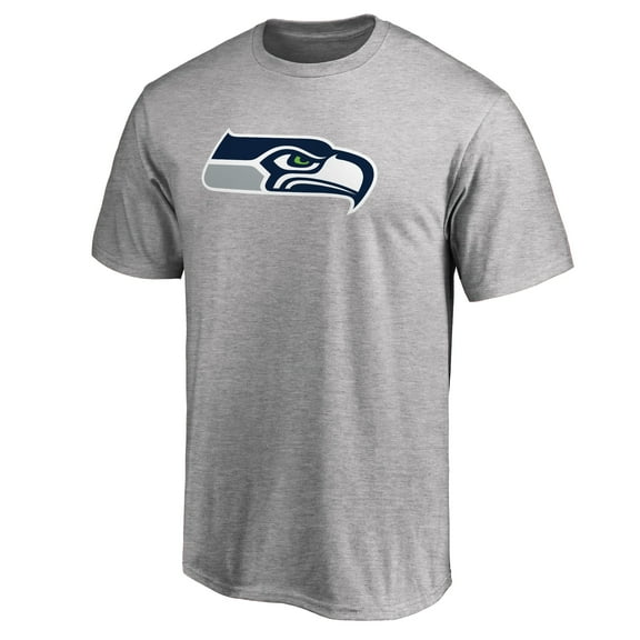 Men's Heathered Gray Seattle Seahawks Primary Logo T-Shirt
