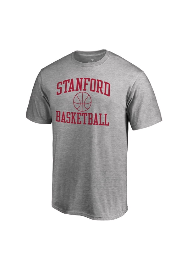 Men's Heathered Gray Stanford Cardinal In Bounds T-Shirt