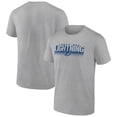 thumbnail image 1 of Men's Heathered Gray Tampa Bay Lightning Solid Formation T-Shirt, 1 of 4