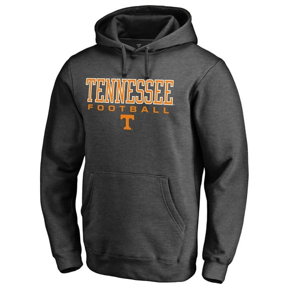 Men's Heather Gray Tennessee Volunteers Team Unity Football Pullover Hoodie