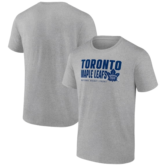 Men's Heathered Gray Toronto Maple Leafs Jet Speed T-Shirt
