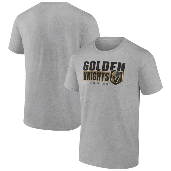 Men's Heathered Gray Vegas Golden Knights Jet Speed T-Shirt