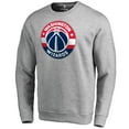 thumbnail image 1 of Men's Heathered Gray Washington Wizards Primary Logo Sweatshirt, 1 of 3