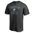 thumbnail image 1 of Men's Heathered Gray Winnipeg Jets Victory Arch T-Shirt, 1 of 2