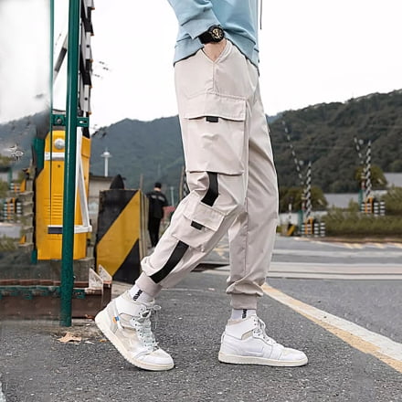 Men's Heavy Duty Cargo Pants Wear Resistant Multi Pocket Site Work Bottoms S-XL