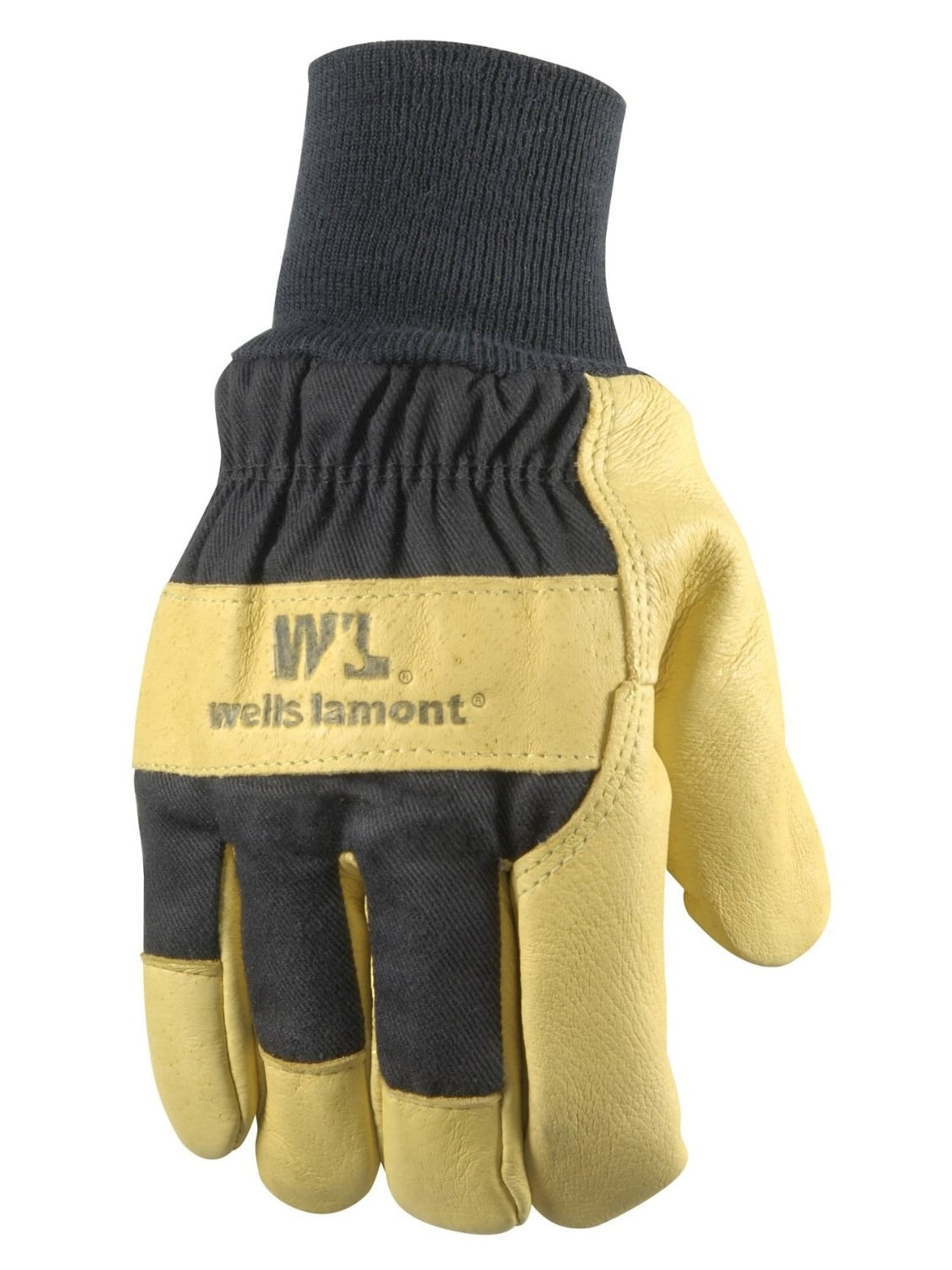 Winter Leather Work Gloves Sherpa Fleece Lined In Mens  Small,Med,Large,XL,XXL (XXL)