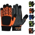 thumbnail image 1 of Riggermen Men’s Heavy Duty Mechanic Work Gloves Touchscreen Multiuse Black Orange, XL, 1 of 9