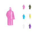 thumbnail image 1 of Men's Heavy Duty Waterproof Raincoat Hooded Front Zip Rain Jacket with Drawstring & Pockets for Outdoor Work, Hiking & Riding, 1 of 5