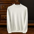 thumbnail image 1 of Men's Heavy Knit Turtleneck Pullover Sweater Winter Warmth Thermal Design, 1 of 6