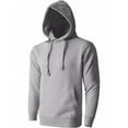 thumbnail image 1 of Men’s Heavyweight Casual Pullover Hoodie Sweatshirt with Front Pocket (Heather Gray, M), 1 of 3