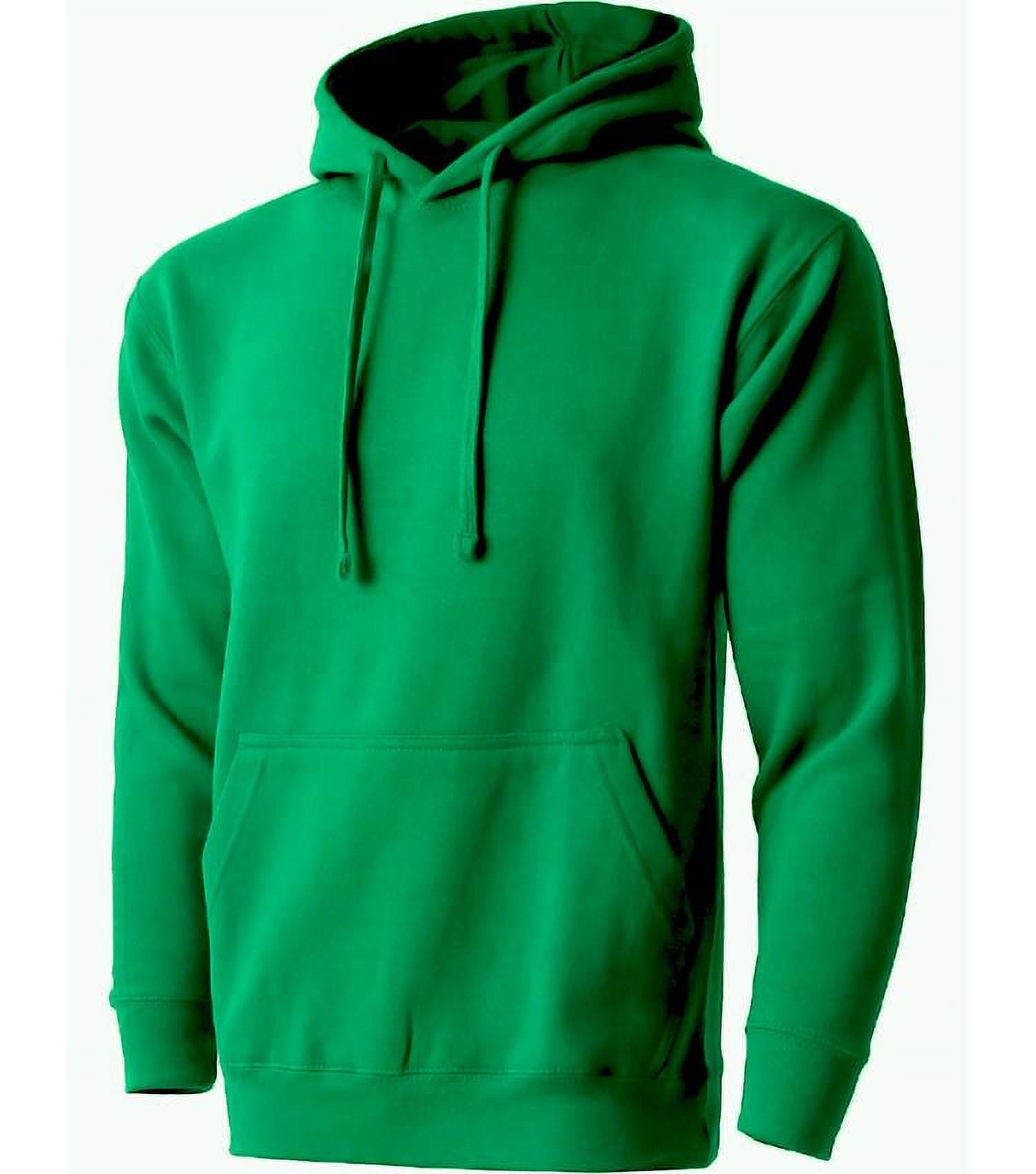 Men's Heavyweight Casual Pullover Hoodie Sweatshirt with Front