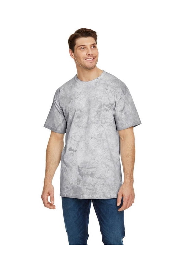 - Colorblast Heavyweight T-Shirt - 1745 - Smoke - Size: L