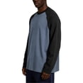 Men's Heavyweight Cotton Shirt Loose Fit Long Sleeve T-Shirt Moisture ...