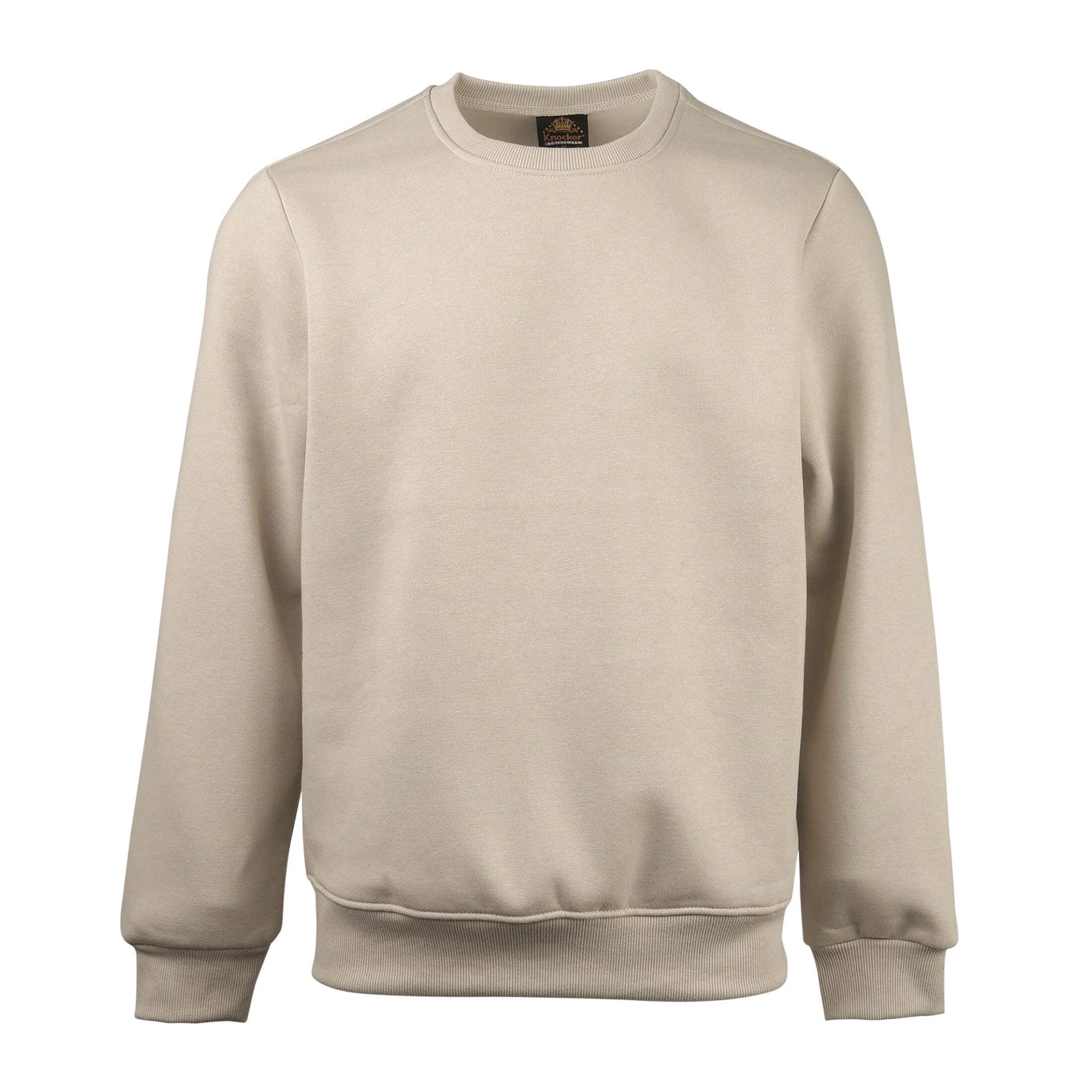 Mens beige crewneck sale