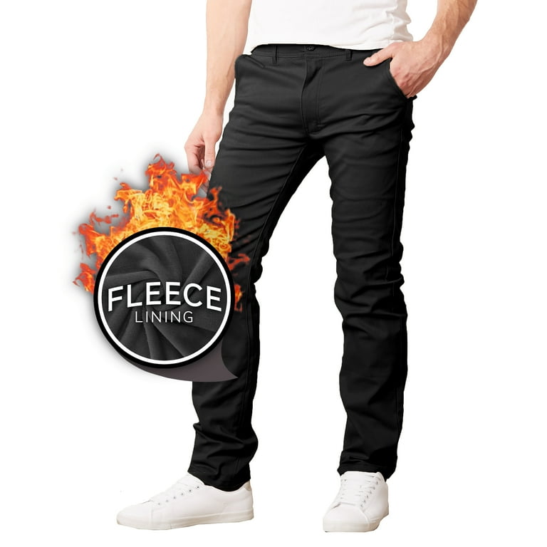 Puffer Pants with Belt - Black - Men