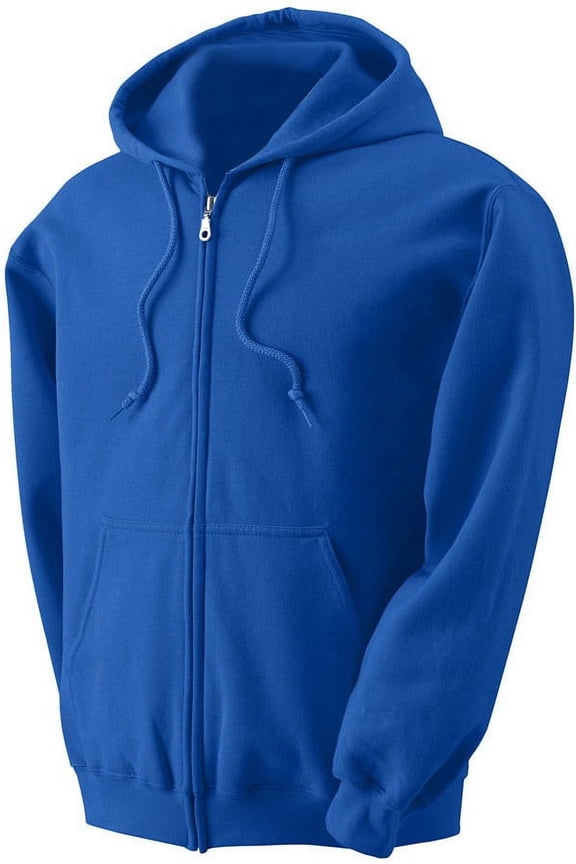 Men's Heavyweight Full Zip up Hoodie | Fleece Jacket | Warm Zipper Casual Sweatshirt with Hood
