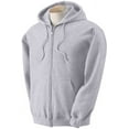 thumbnail image 1 of Men's Heavyweight Full Zip up Hoodie | Fleece Jacket | Warm Zipper Casual Sweatshirt with Hood, 1 of 9